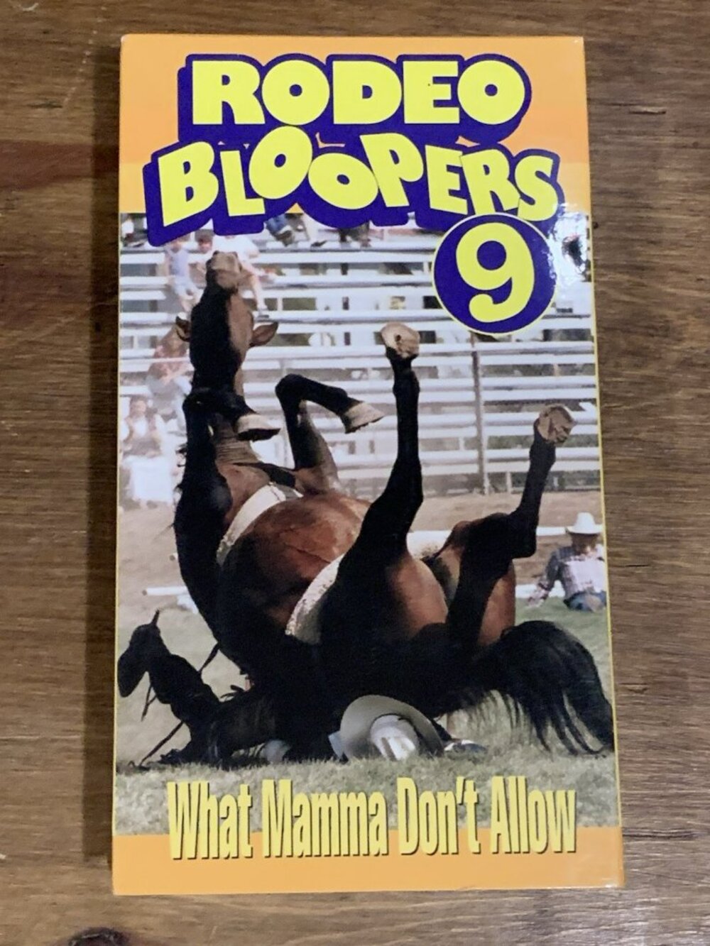 Rodeo Bloopers 9, VHS Tape